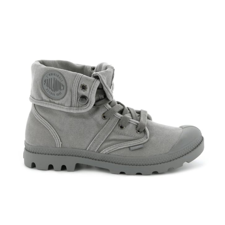 Palladium Pallabrousse Baggy Women\'s Boots Grey | UK V209-IEZ